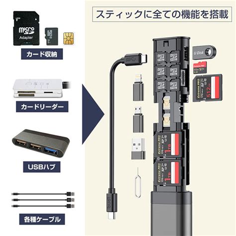 計20枚のカードを収納可能 高速リーダー機能付きアルミメモリーカードケース 週刊アスキー