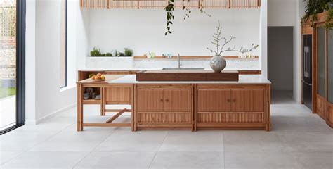 Wood kitchen cabinets