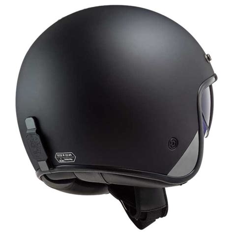 Casco Moto Jet Ls Bob Ii Of Negro Mate