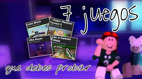 7 Juegos De Roblox Que Debes Probar Detectives De Juegos🕵️‍♀️🕵️‍♀️