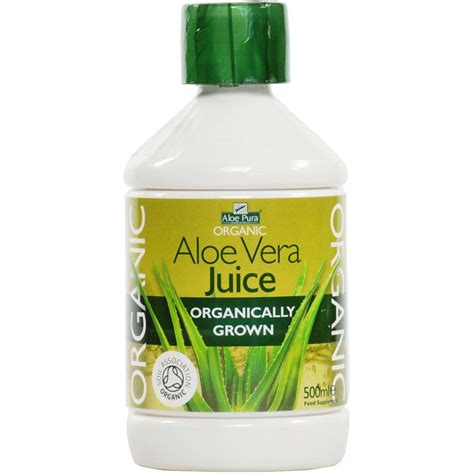 Optima Pure Organic Aloe Vera Juice 500ml Optima