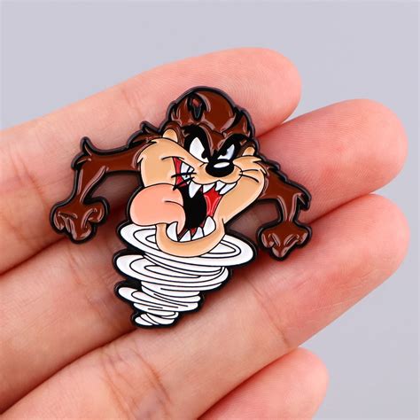 Tasmanian Devil Wild Taz Enamel Pin Distinct Pins