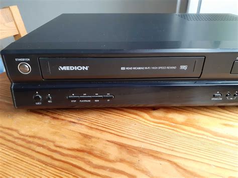 Magnetowid Combo DVD VHS Medion MD 81664 Nagrywarka Rypin OLX Pl