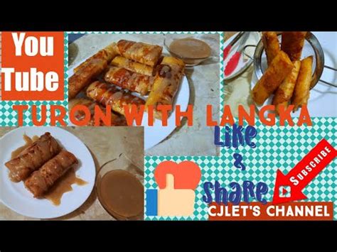 Special Turon With Langka Recipe Youtube