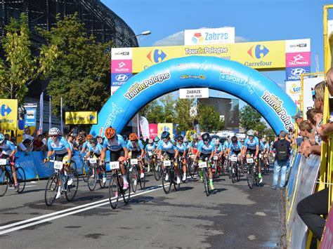 Do Zabrza zawita Tour de Pologne Najlepsi kolarze świata szybka i