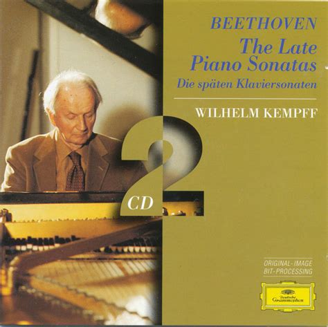 Beethoven Wilhelm Kempff The Late Piano Sonatas 1997 CD Discogs