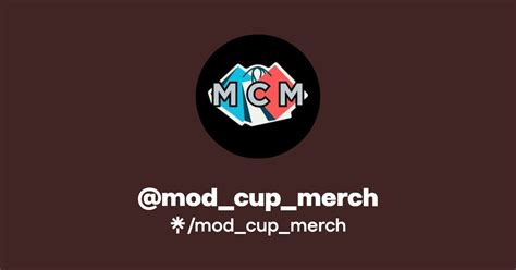 Modcupmerch Instagram Facebook Linktree
