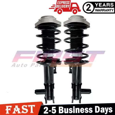 PAIR FRONT SHOCK Struts Assys W ADS Fit Mercedes W212 W218 CLS63 E63