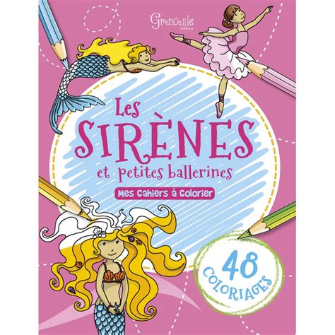 Livre Les Sirenes Mes Cahiers A Colorier