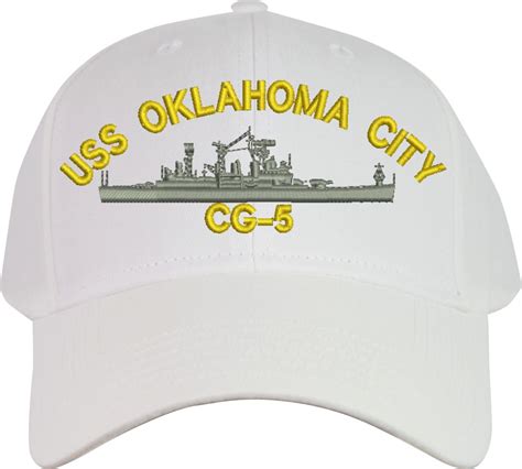 Uss Oklahoma City Cg 5 Imported Cap