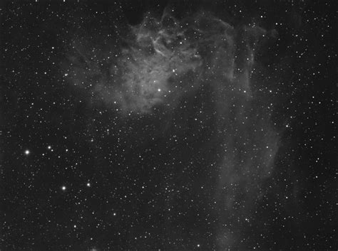 IC 405 Flaming Star Nebula Ha Wide Field