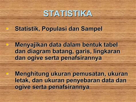 Dokumen Tips Statistika Ppt Matematika Ppt