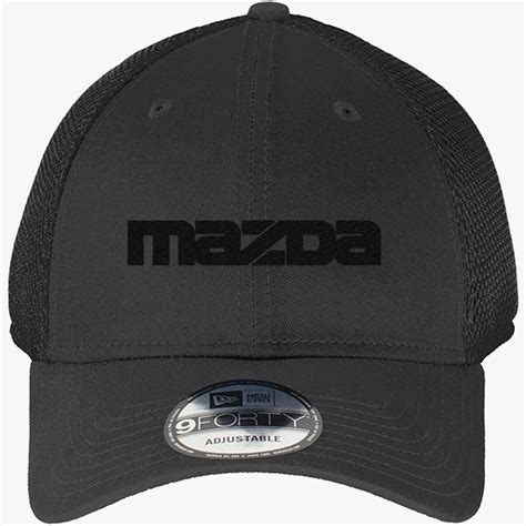 Mazda New Era Baseball Mesh Cap Embroidered Customon