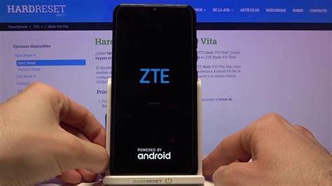 Cómo formatear ZTE Blade V10 Vita resetear desde el modo de