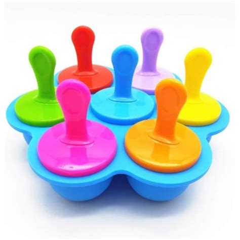 Moules En Silicone Pour Sucettes Glace Pour Enfants Bleu U