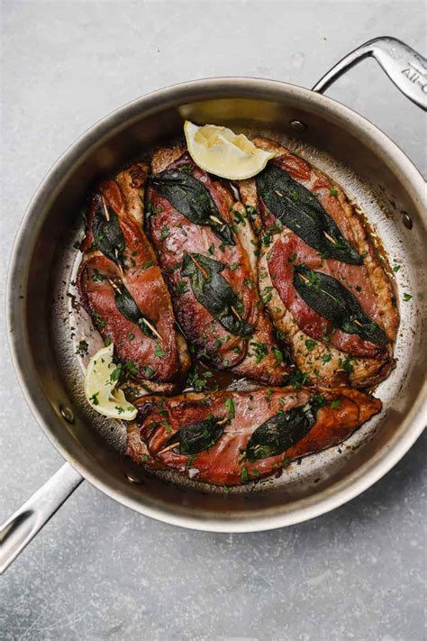 Classic Veal Saltimbocca with Marsala Pan Sauce - Well Seasoned Studio