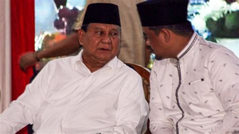 Momen Pertemuan Prabowo Subianto Dan Bobby Nasution Foto Tempo Co