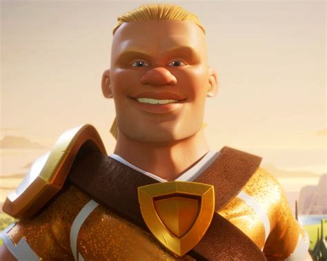 Clash Of Clans Erling Haaland Becomes A Playable Character In The Game