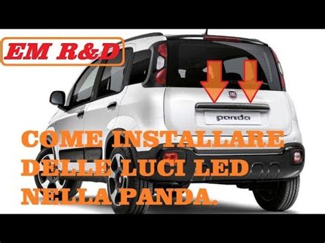 Cómo cambiar la luz de matrícula en Fiat Panda Fiat Panda MK 3 319