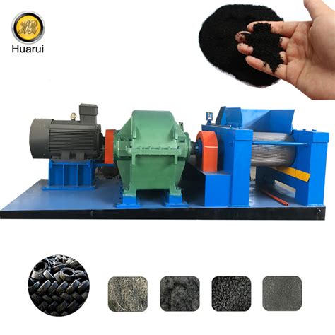 Full Line Of Waste Tyre Recycling Machines Fully Automatic Tyre Rubber