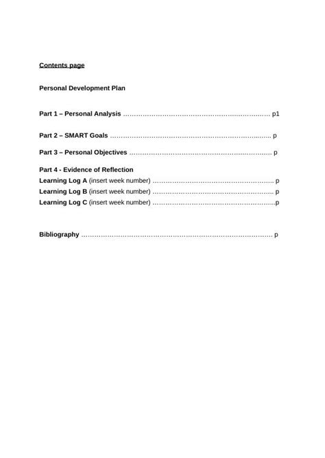 Personal Development Plan For Desklib Smart Goal Setting SWOT