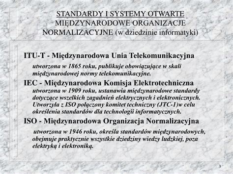 Ppt Standardy I Systemy Otwarte Powerpoint Presentation Free