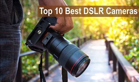 10 กล้อง DSLR เเละมิลเลอร์เลส ที่ดีที่สุดแห่งปี 2020