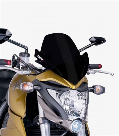 Honda CB1000R Puig Naked New Generation Sport Black Windshield 5645N