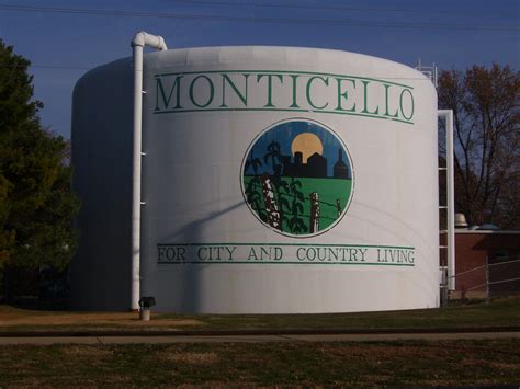 Monticello Il Water Tank Karas Hall Flickr