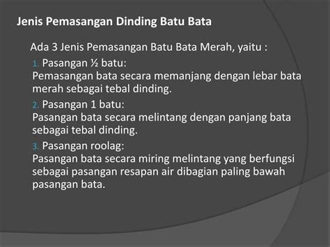 Ppt Bahan Dinding Powerpoint Presentation Free Download Id 6259808