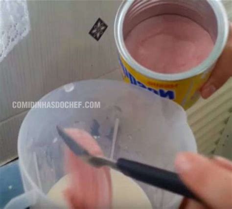 Geladinho De Nesquik Comidinhas Do Chef