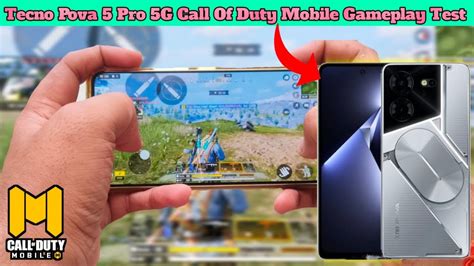 Tecno Pova 5 Pro 5G Call Of Duty Mobile Gameplay Test Pova 5 Pro Cod