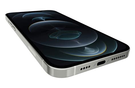 Apple iPhone 12 Pro Max Silver - 3D Model by Rever_Art