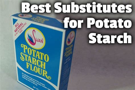 19 Best Substitutes For Potato Starch And When To Use Them