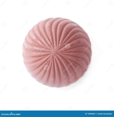 One chocolate candy. stock image. Image of closeup, sweet - 14984661