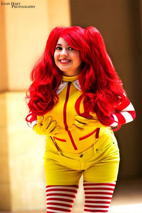 Fem Ronald Mcdonald Cosplay Ronald Mcdonald Cosplay Indie Brands