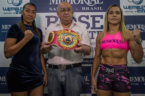 Rose Luta Por R Mil E Manuten O De T Tulo Mundial De Boxe