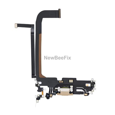 Charging Port Flex Cable For Iphone 13 Pro Maxgold