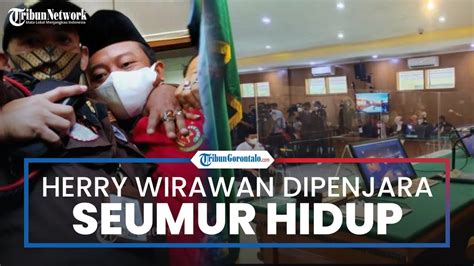 Tersangka Rudapaksa Santri Di Bandung Herry Wirawan Divonis Penjara