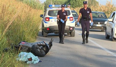 RAVENNA Incidente Con Lo Scooter Di Ritorno Dal Mare Muore 54enne VIDEO