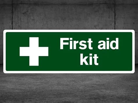 First Aid Signage 2 X Uk Companies