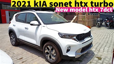 Kia Sonet Htx Turbo Dct 2021 Kia Sonet Htx 7dct New Model Kia Sonet