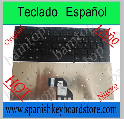 Teclados Para Sony Vaio Svf Black Color Latin Spanish Sp Version