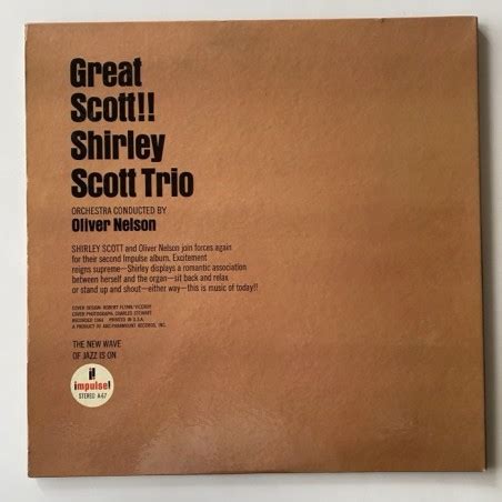 Shirley Scott Trio Great Scott