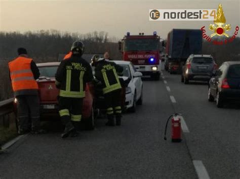 Incidente Tra Spilimbergo E Dignano Tamponamento A Catena Nordest24