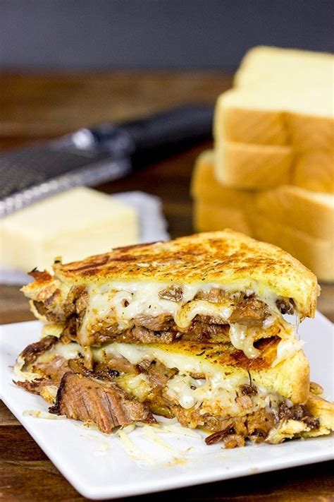 Smoked Brisket Grilled Cheese Take Grilled Cheese To A Whole New Level