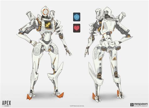 Artstation Apex Legends Warmachine Pathfinder Kejun Wang Animation Art Character Design