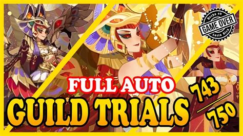 Guild Trials Awakened Safiya Full Auto Pruebas De Gremio Afk