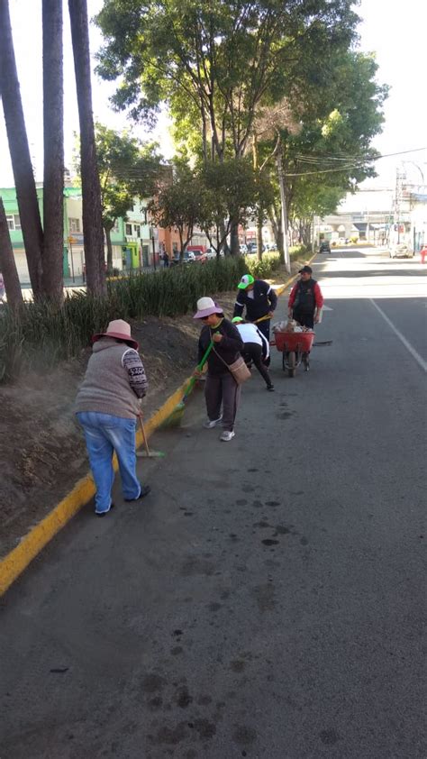 Mejoran Trabajos De Limpieza La Imagen Urbana De Toluca