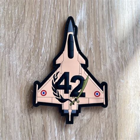 PATCH ARMÉE DE l air Silhouette Rafale Chammal 42 EC 1 91 Gascogne